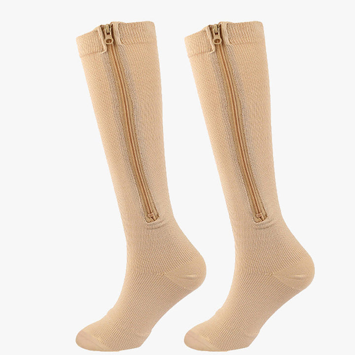 BowLift | Elastic Compression Socks with Zipper