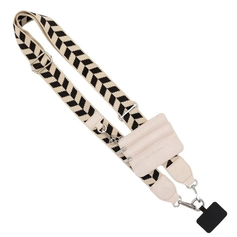 BowLift | Phone Strap with Zippered Pouch
