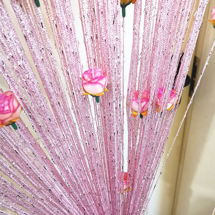 BowLift | Rose Thread Door Curtain