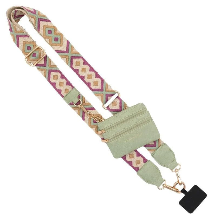 BowLift | Phone Strap with Zippered Pouch