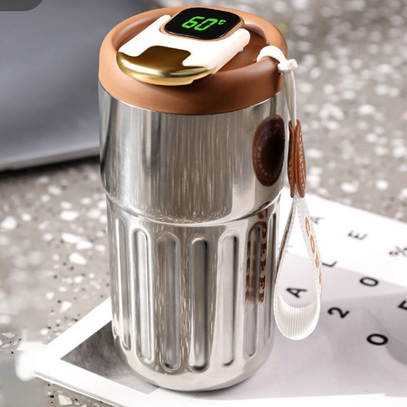 Coffee Thermos With Temperature Display | Bowlift