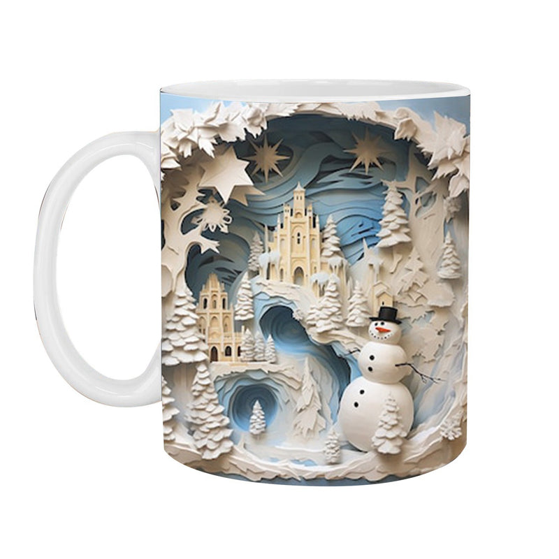 BowLift | 3D Christmas Snowman Mug