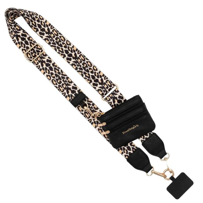 BowLift | Phone Strap with Zippered Pouch