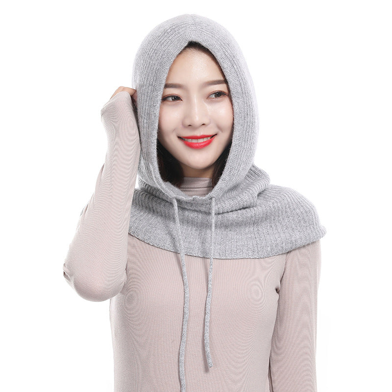 BowLift | Knitted scarf ear protection warm hat