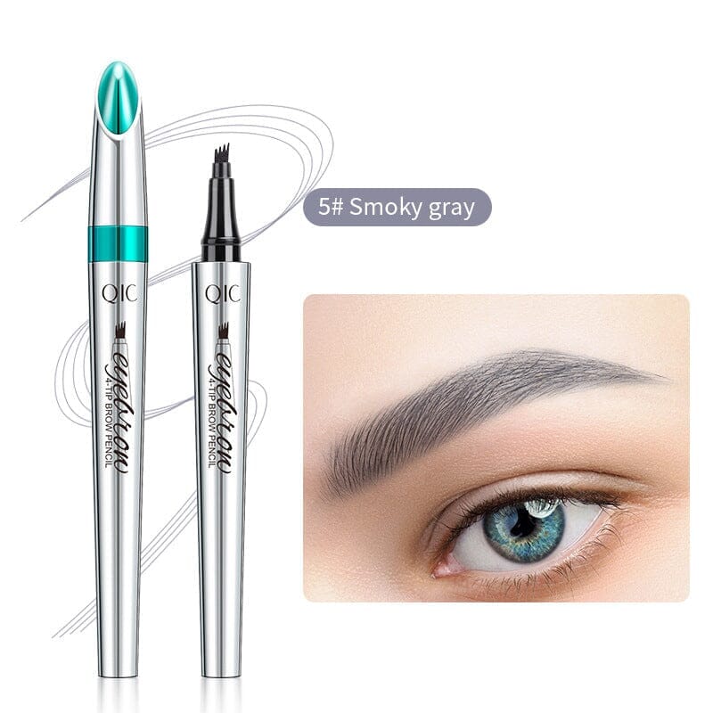 BowLift | Waterproof 3D Microblading Eyebrow Pencil with 4 Fork Tips
