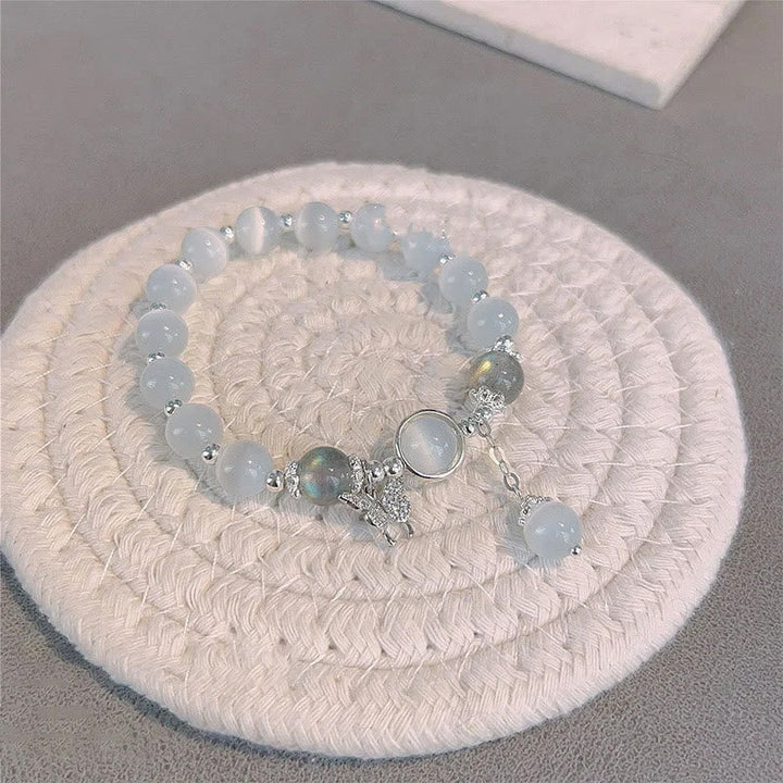BowLift | Imitation Cat's Eye Crystal Butterfly Bracelet