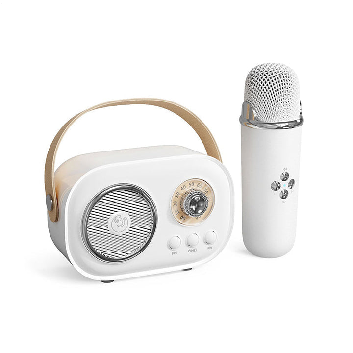 Portable Bluetooth speaker with wireless microphone | Bowlift
