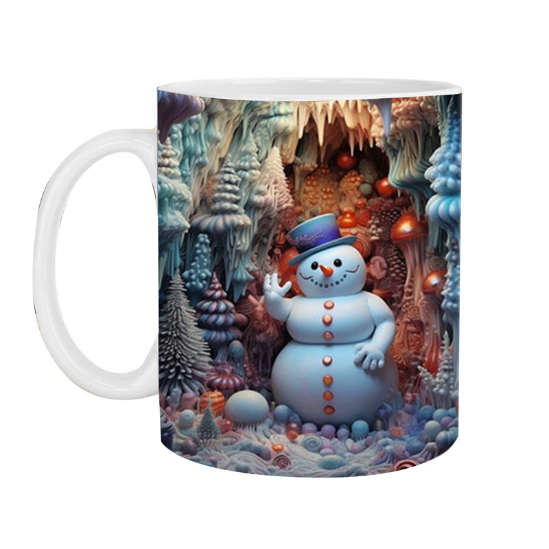 BowLift | 3D Christmas Snowman Mug