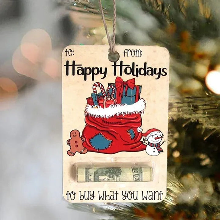 BowLift | Santa Christmas money holder