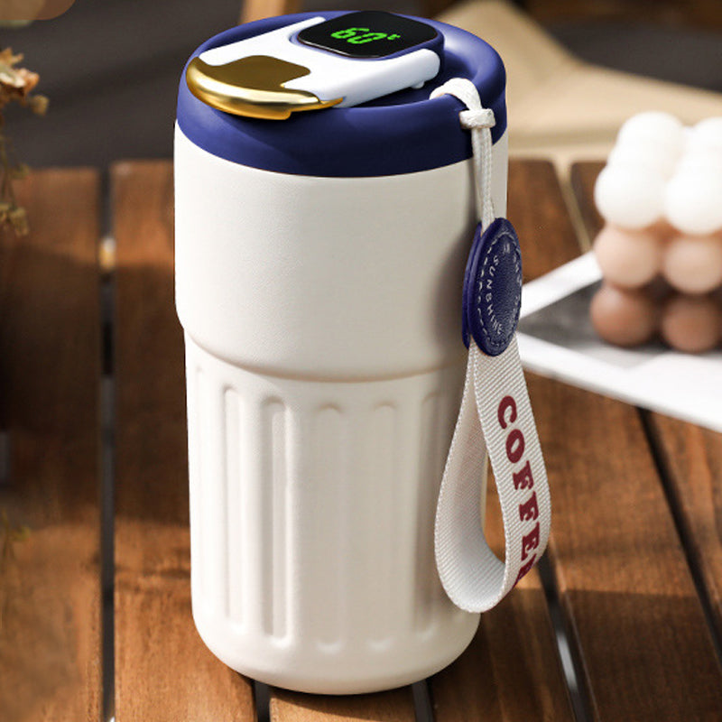 Coffee Thermos With Temperature Display | Bowlift