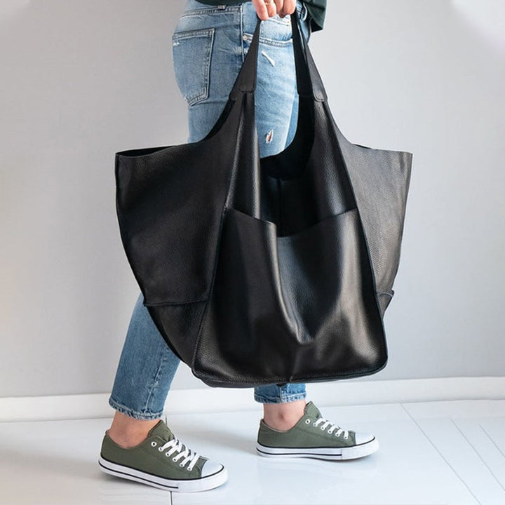 BowLift | Oversized Leather Weekend Bags