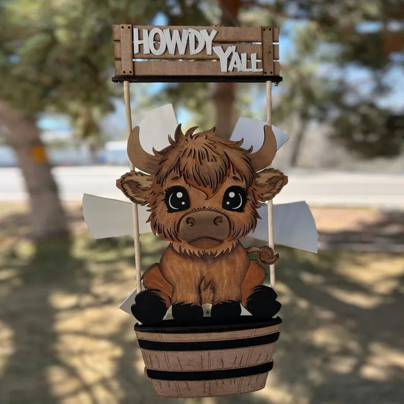 BowLift | Animal Windmill Yard Art Decoration