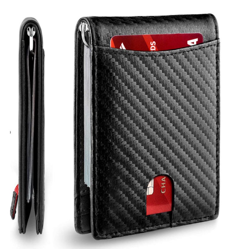 BowLift | Theft-proof magnetic card holder made of genuine leather
