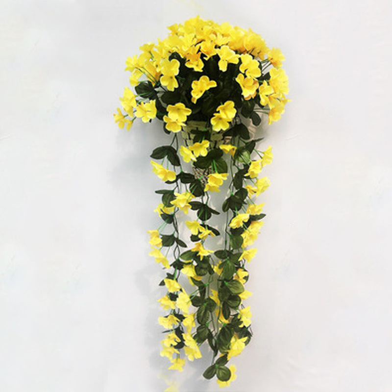 Vivid Artificial Hanging Orchid Bunch | Bowlift