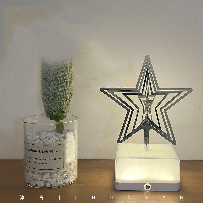 Rotating ambient light made of metal | Bowlift