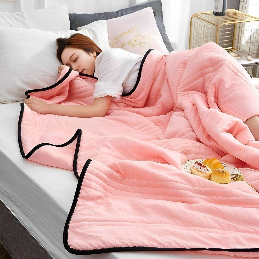 BowLift | SLEEPURE - Cooling Blanket | All-Season Comfort | Breathable & Soft | Ideal for Hot Sleepers