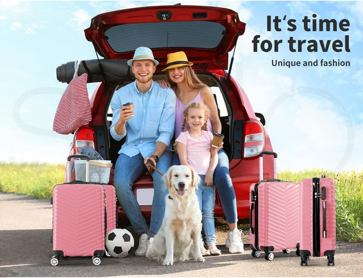 Hard Shell Carry-On Luggage with Lock & Spinner Wheels – Rosemont | Bowlift
