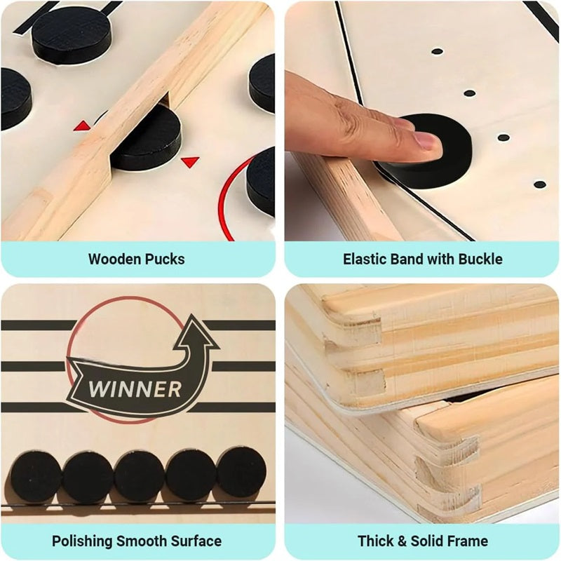 BowLift | Fast Sling Puck Game, Fast-Paced Fun for All Ages