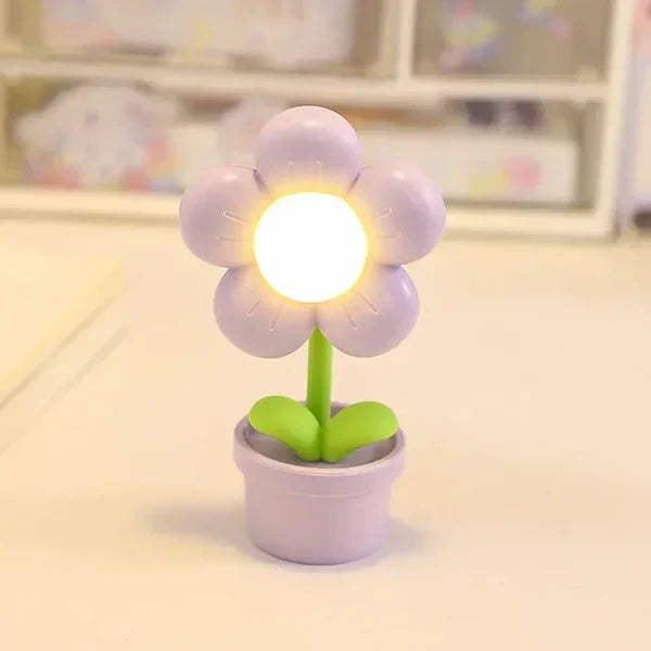 BowLift | Small Flower Relaxing Table Lamp - BlossomGlow