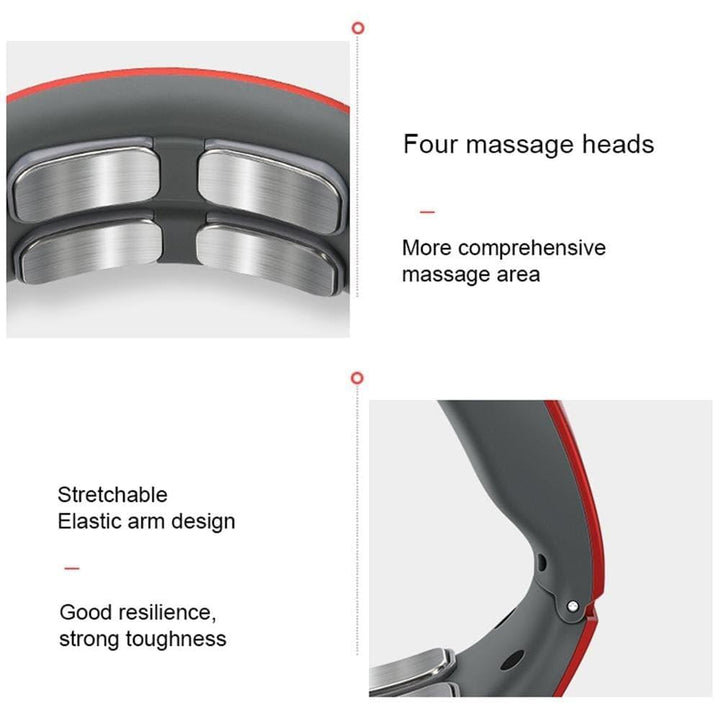 BowLift | Smart 4D Neck and Shoulder Massager with Heat for Neck and Shoulder Relief