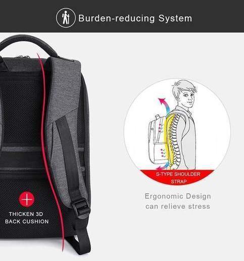 BowLift | USB Laptop Backpack