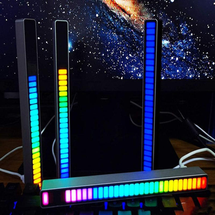 BowLift | Sound Activated Light Bars LED - Enhance Ambient Room Lighting with Sound Sensitivity