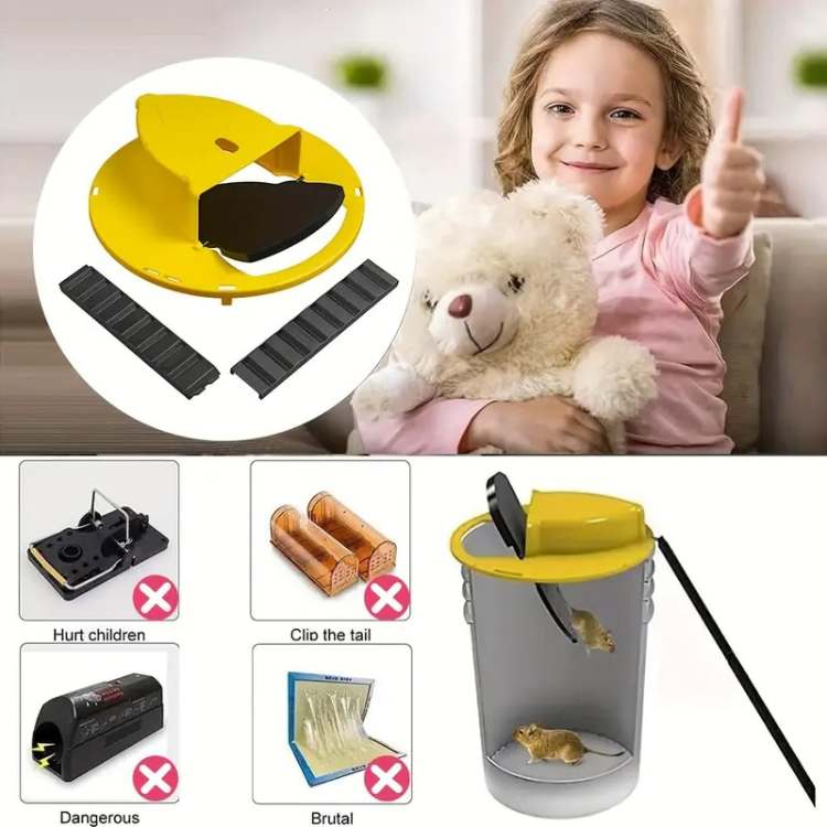 BowLift | Musefelle Multi-Catch | Automatic Tilt Function | Safe for Children and Pets