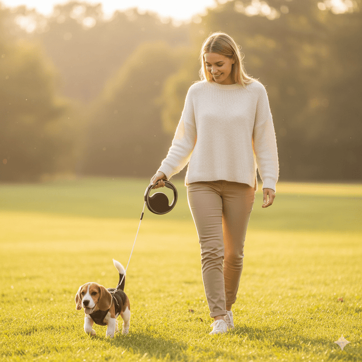 BowLift | SmartLead – Automatic Dog Leash with LED Light and Waste Bag Holder