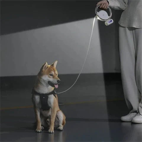 BowLift | SmartLead – Automatic Dog Leash with LED Light and Waste Bag Holder