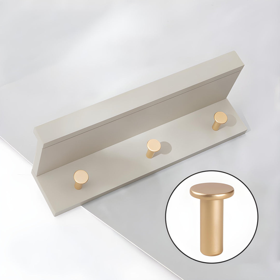 BowLift | Smash Wall Shelf with Hooks – Multifunctional Wooden Storage Rack for Any Room