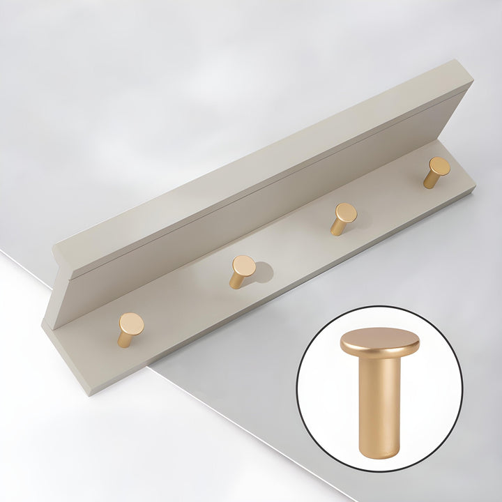 BowLift | Smash Wall Shelf with Hooks – Multifunctional Wooden Storage Rack for Any Room