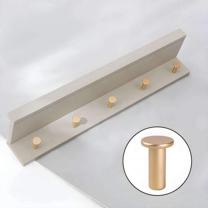 BowLift | Smash Wall Shelf with Hooks – Multifunctional Wooden Storage Rack for Any Room