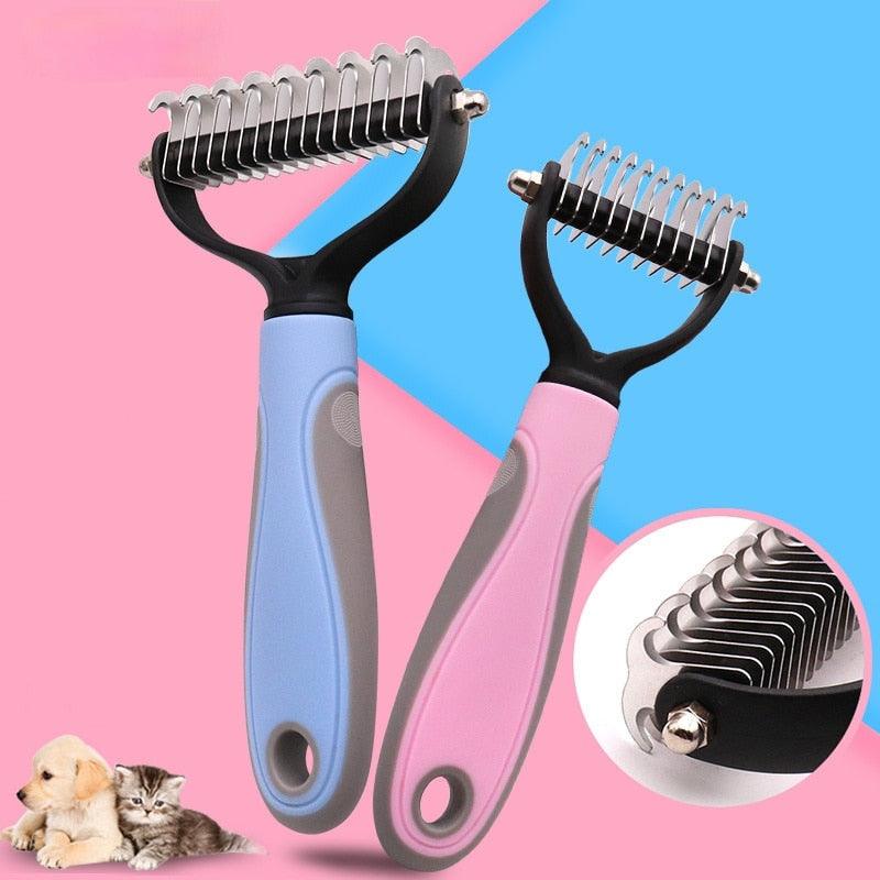 SmoothGroom Double-Sided Pet Grooming Comb Bowlift