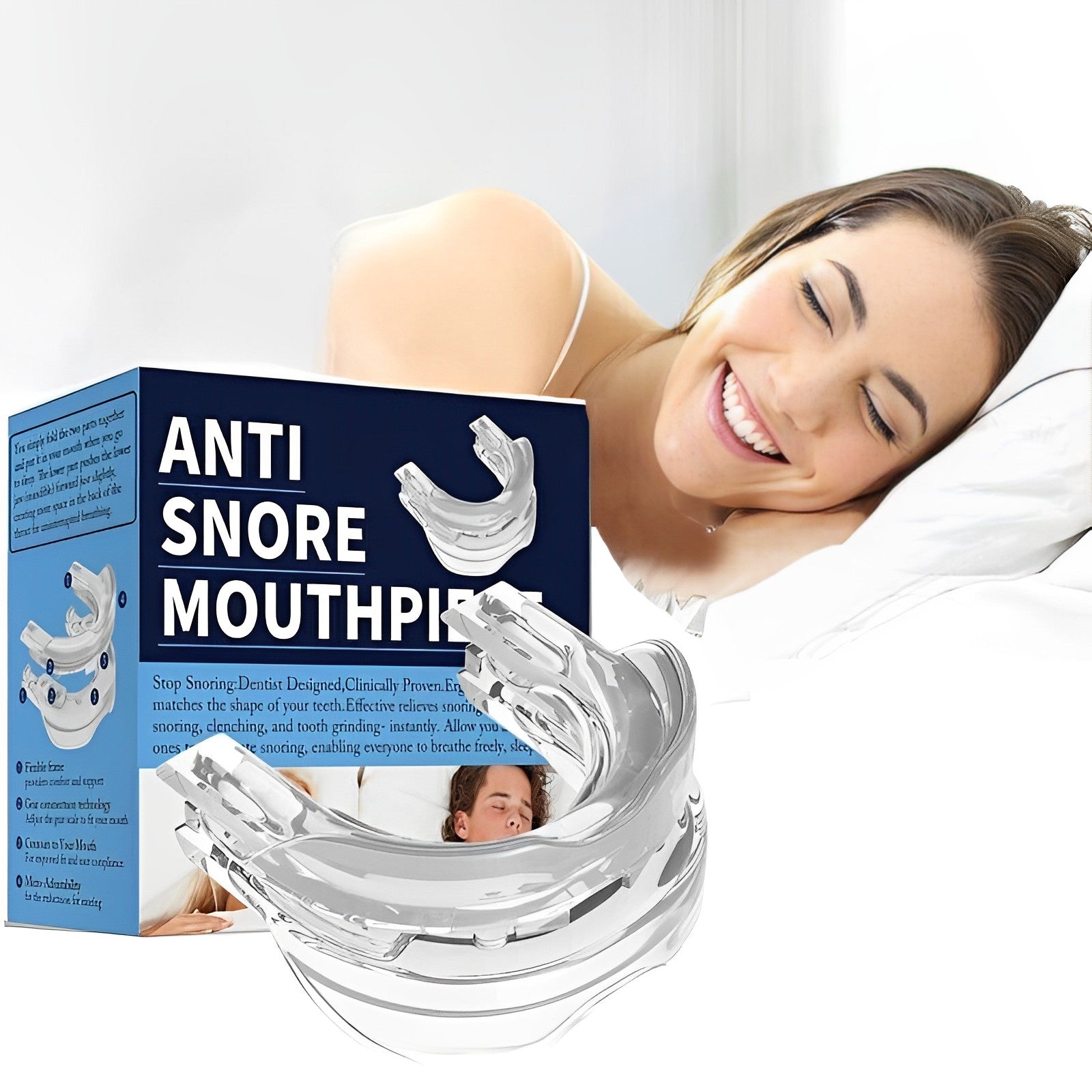 BowLift | Anti-Snoring Sleep Apnea Mouthpiece Protection