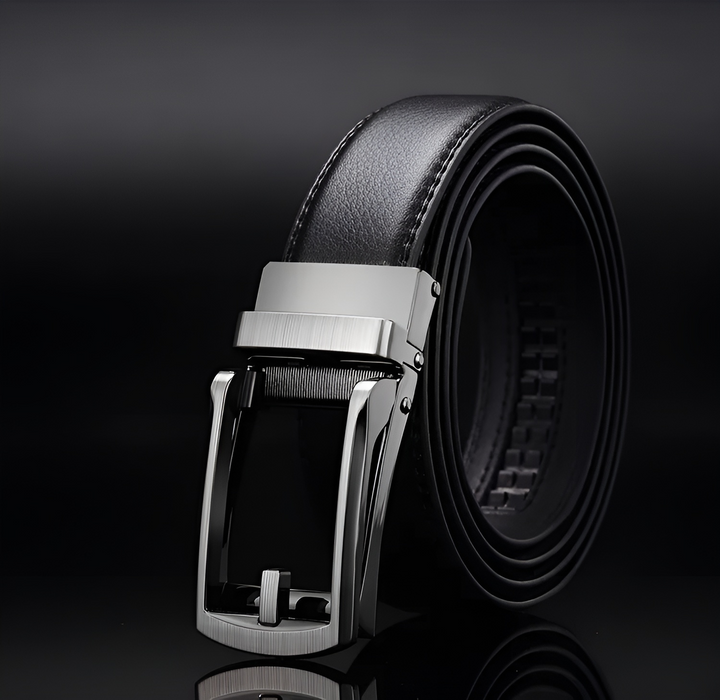 EliteSlide Belt – Luxury Leather Adjustable Accessory Bowlift