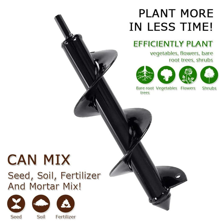 Plant drill / auger for drill - 40 mm / 60 mm / 80 mm | Bowlift