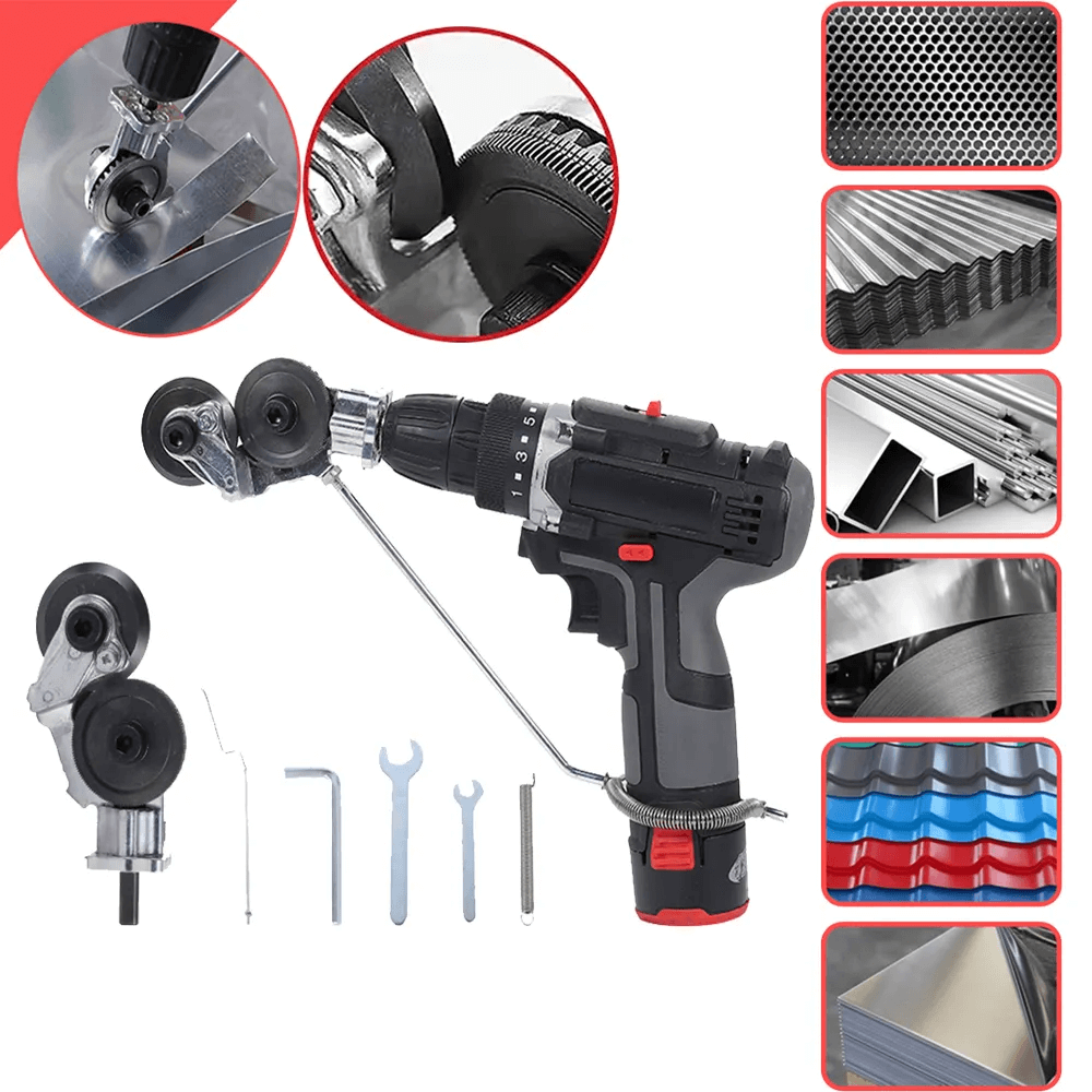 BowLift | Snibbler Drilling Machine Cutter – Precision Sheet Metal Cutting Tool for Iron, Steel & Aluminum