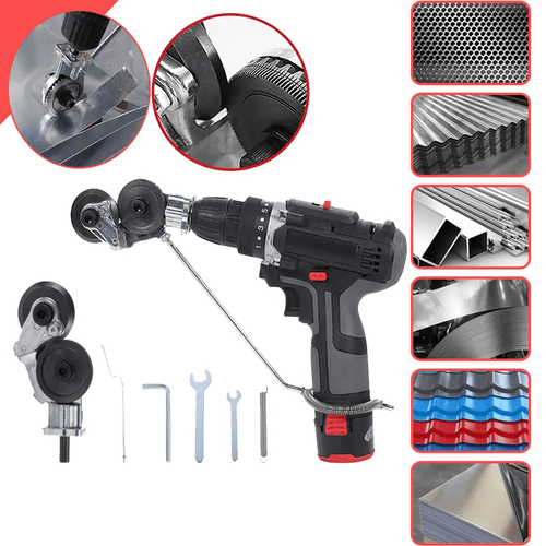BowLift | Snibbler Drilling Machine Cutter – Precision Sheet Metal Cutting Tool for Iron, Steel & Aluminum