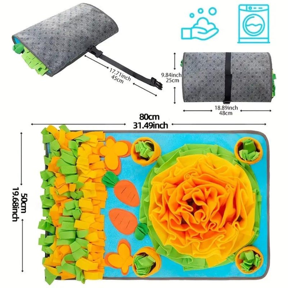 SniffleSeek • Dog Snuffle Mat - Dog Snuffle Mat - BowLift