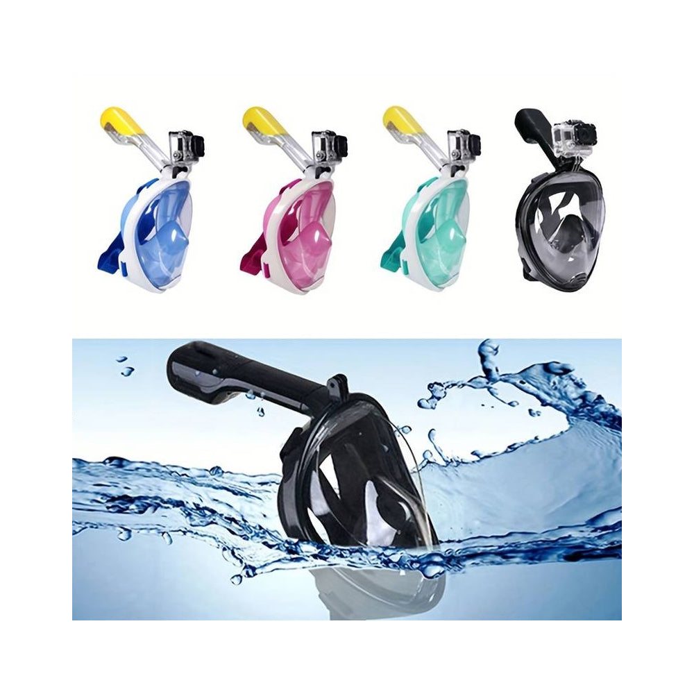 Snorkel mask for children and adults with snorkel and 180-degree visibility | Bowlift