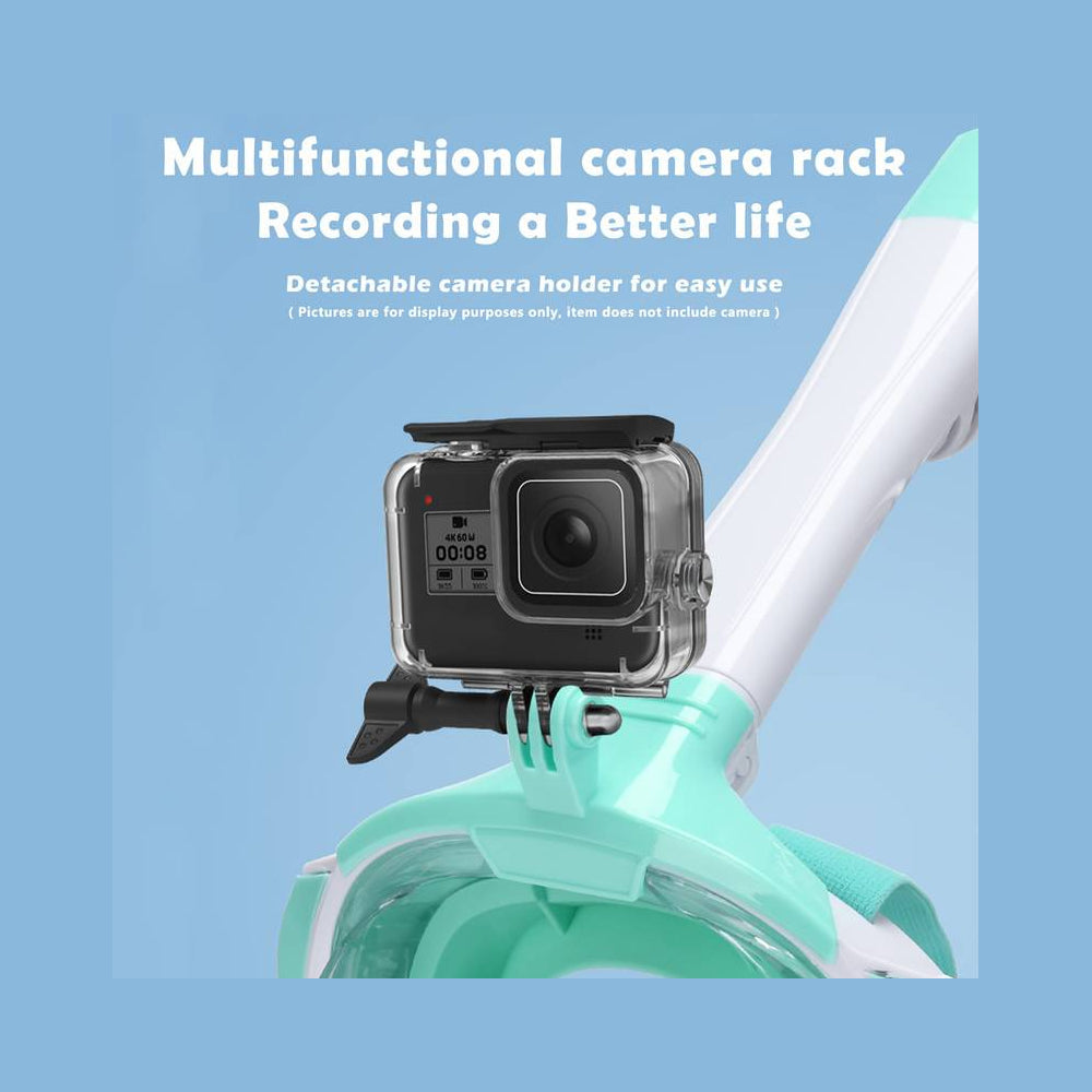 Snorkel mask for children and adults with snorkel and 180-degree visibility | Bowlift