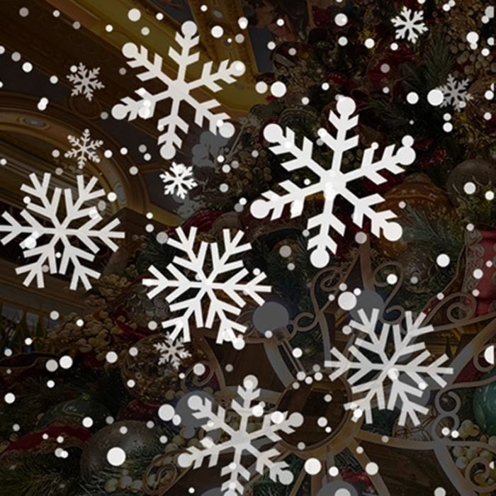 BowLift | Snowflake Projector LED Christmas Light - Christmas Projector Lights for Indoor Outdoor Christmas, Wedding and Yard Decor