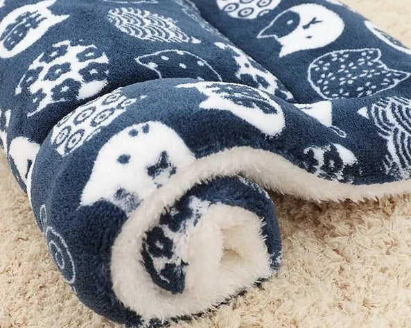 SnuggleSoft Warm Cat Blanket Bowlift