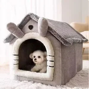 SnugglyNest Indoor Pet House - Snuggly and Cozy Bowlift