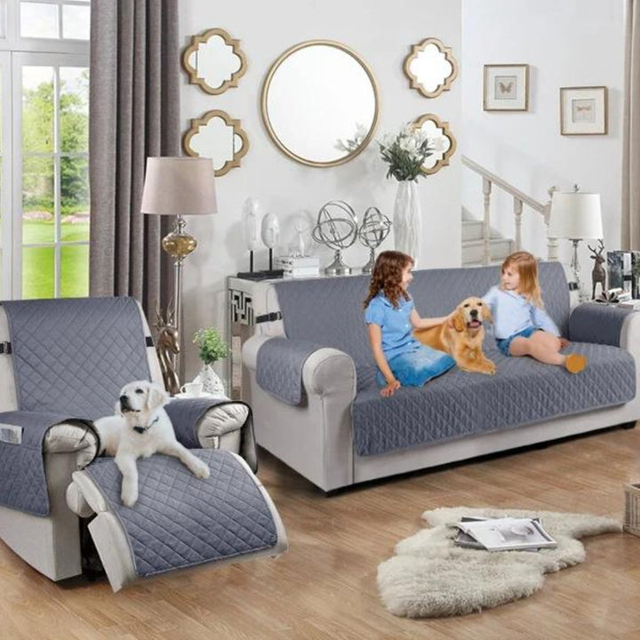 SofaGuard • Non - Slip Washable Sofa Protector - Dog Sofa Cover - BowLift