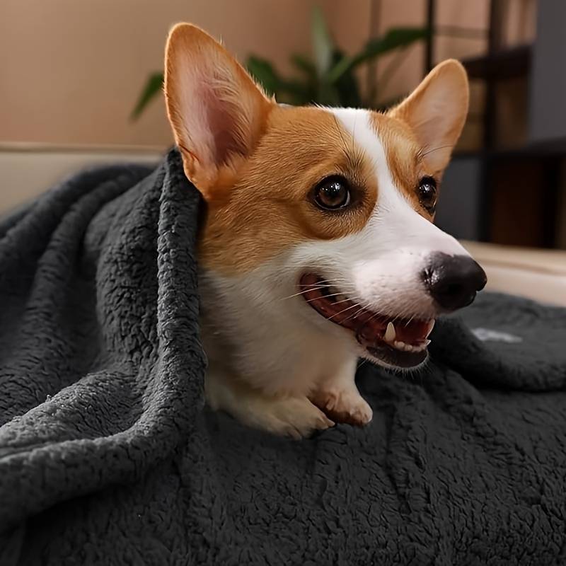 Soft Puppy Blanket - SnuggleFur Fleece Bowlift