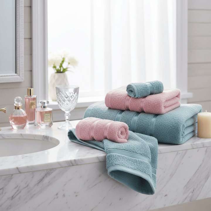 BowLift | Opulenze Roman Hand & Face Towels | Plush, lightweight towels designed for style and daily care