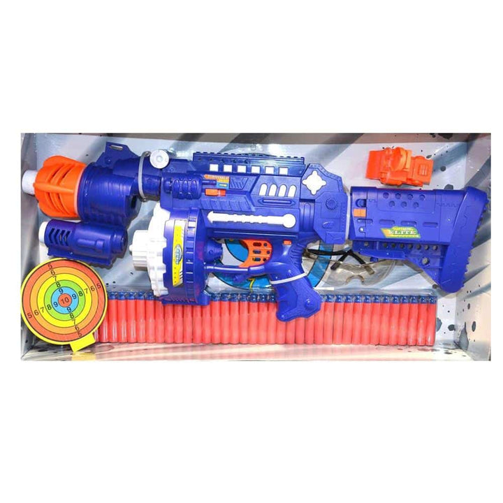 Fully automatic soft bullet gun incl. 40 arrows/darts | Bowlift
