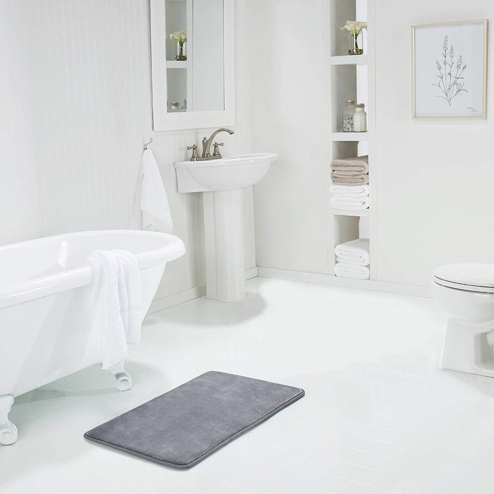 BowLift | MEMORICUSH – Memory Foam Bath Mat for Spa-Like Comfort