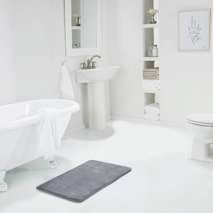 BowLift | MEMORICUSH – Memory Foam Bath Mat for Spa-Like Comfort